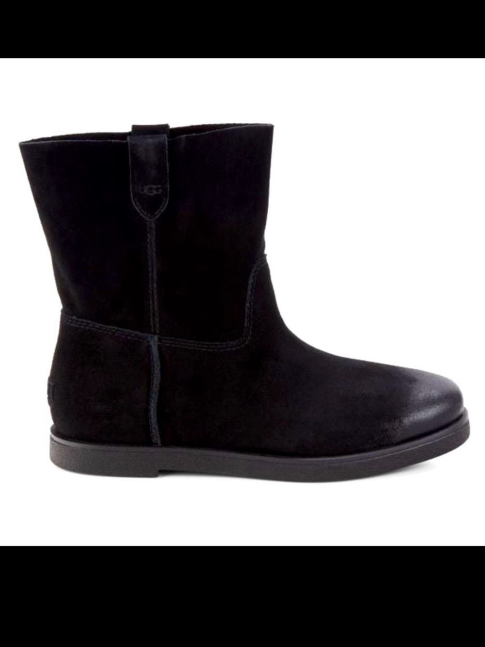 UGG Josefine Women’s Suede Black Boots Size 7 NWT